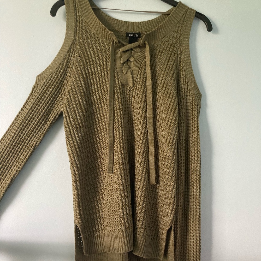 Rue21 off-shoulder sweater
